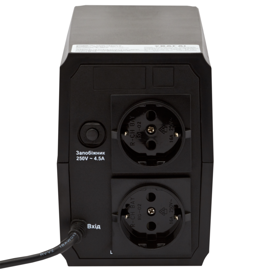 Линейно-интерактивный ИБП LPM-525VA-P (367Вт)