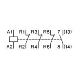 Контактор R25-13 25А 1NO + 3NC 230В 50Hz (16512)
