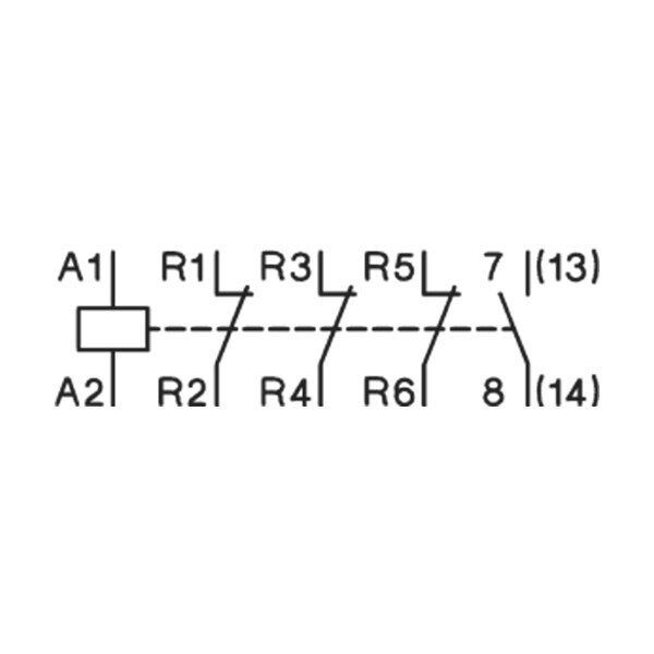 Контактор R25-13 25А 1NO + 3NC 230В 50Hz (16512)