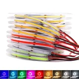 Лед стрічка LED TECH 12В COB-320 12Вт COB/FCOB Синій (BLUE) IP20