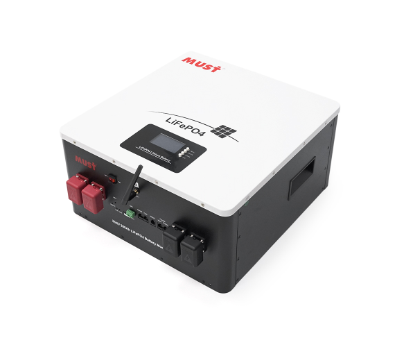 АКБ Акумулятор 24В 5,12 кВт 200Ah LiFePO4 Накопичувач енергії Must LP16-24200 25,6V BMS100 8S, IP21, 6000Cycles, 486х442х250мм 44кг