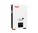 АКБ Акумулятор 24В 5,12 кВт 200Ah LiFePO4 Накопичувач енергії Must LP16-24200 25,6V BMS100 8S, IP21, 6000Cycles, 486х442х250мм 44кг