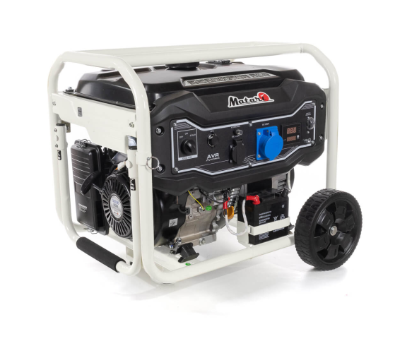 Бензиновый генератор Matari MH11000EA (8 кВт), однофазный 220V, 50Hz , объем бака 23л, стартер