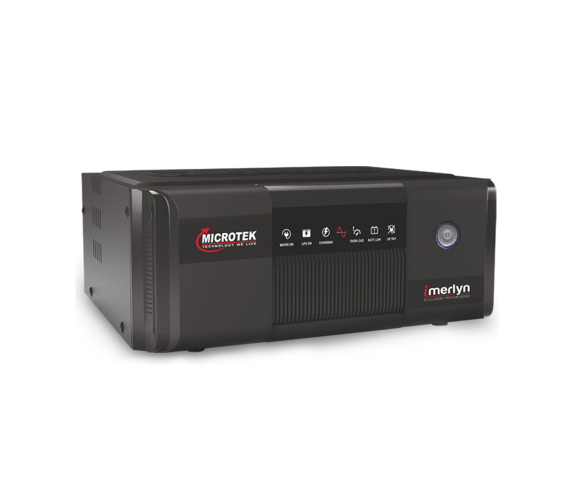 ДБЖ з правильною синусоїдою та швидкою зарядкою Microtek Merlyn SW 850/12V (560W), під зовнішній АКБ 12V, струм заряду 10A