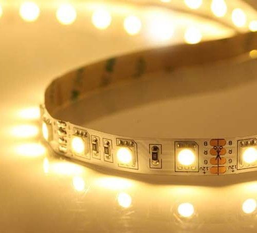 Світлодіодна LED стрічка PROLUM™ 12V; 5050\60; IP20; Series "S", Тепло-білий (2700-3000К)