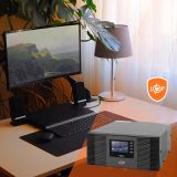 ДБЖ з правильною синусоїдою 12V LPM-PSW-1500VA (1050Вт) під зовнішній АКБ