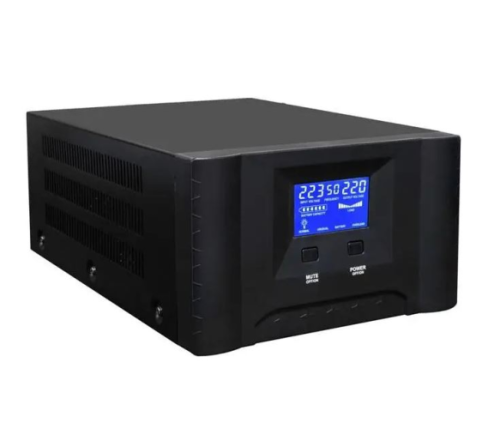 ДБЖ з правильною синусоїдою Patriot NB50112 (500Вт), 12В, під зовнішній АКБ, РК дисплей