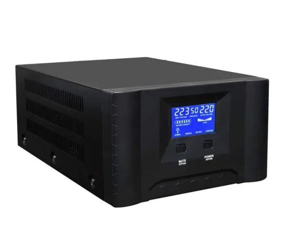 ДБЖ з правильною синусоїдою Patriot NB50112 (500Вт), 12В, під зовнішній АКБ, РК дисплей