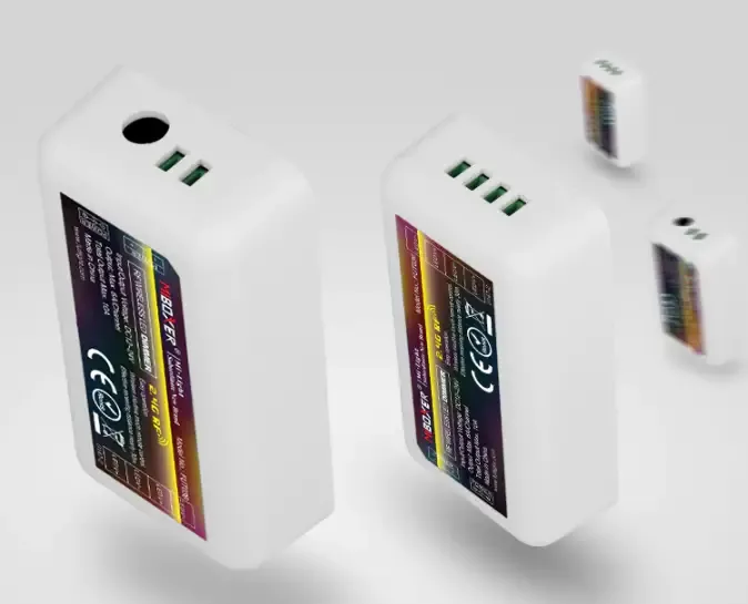 2.4G димер Miboxer Mi-light FUT036 10А для одноколірних світлодіодних стрічок. Для 4 зонних пультів