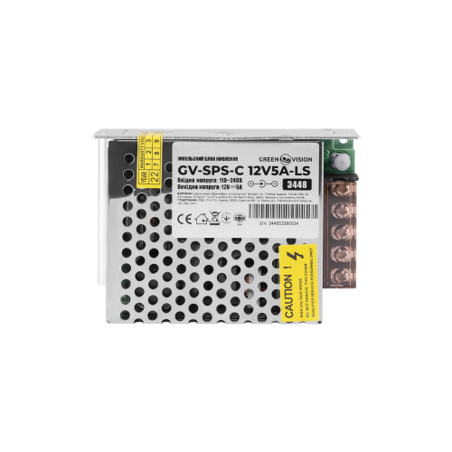 Импульсный блок питания 12В 60Вт 5А GV-SPS-C 12V5A-LS (60W)