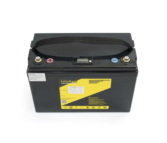 АКБ Аккумулятор LiitoKala 12-150+LCD LiFePO4 12,8V 150AH BMS(20-100/200A) 340х180х226мм 11,5кг