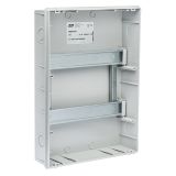 Розподільчий щит IDE внутрішній 24 модуля IP40 з шинами N і PE 373x283x97 мм (BM24PT/RR)