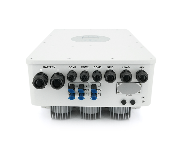 Гибридный трехфазный инвертор 10 кВт Deye SUN-10K-SG01HP3-EU-AM2 HV WI-FI HYBRID INVERTER MPPT 150-850В 37A DC 700В Parallel