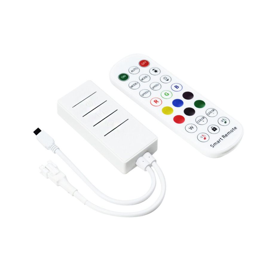 Контролер PROLUM  SPI; RGB; Bluetooth; 24 кнопки; 3PIN;