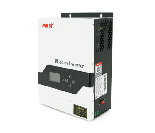 Гибридный инвертор MUST PV18-1512VPM, 1500W, 12V, ток заряда 10/20А, 160-275V, MPPT (60А, 15-145 Vdc)