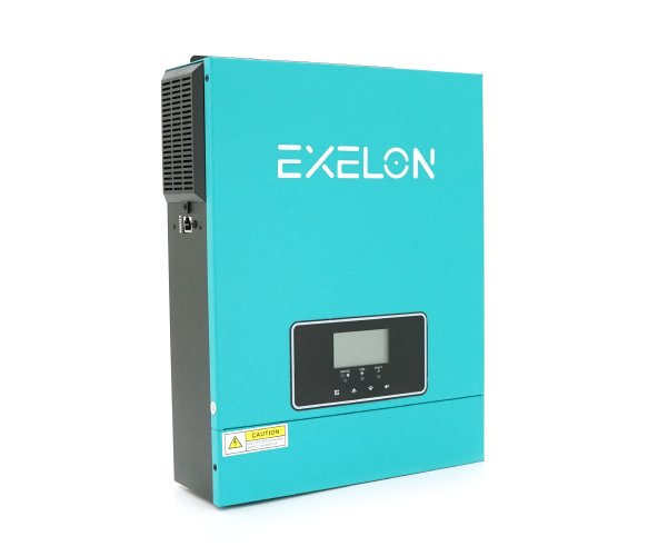 Гібридний інвертор Exelon YT-EXS-3000-24 3KW 3200VA 24V струм заряду 0-60A MPPT 80А 30-400V DC