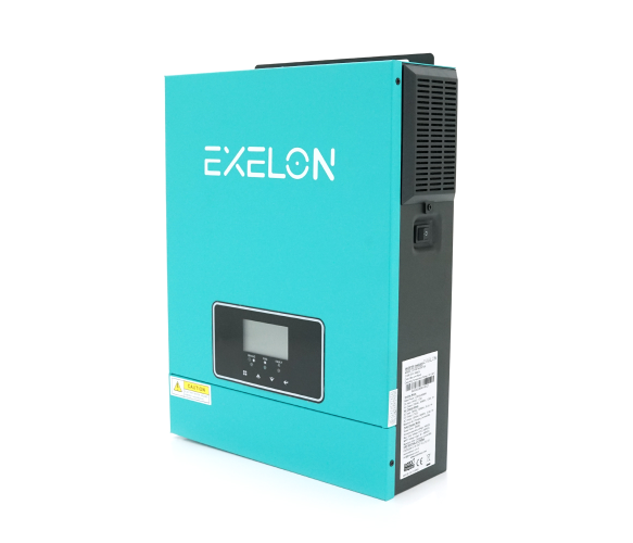 Гібридний інвертор Exelon YT-EXS-3000-24 3KW 3200VA 24V струм заряду 0-60A MPPT 80А 30-400V DC