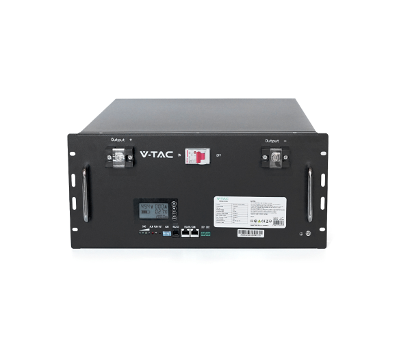АКБ Акумулятор V-TAC VT48-200 LiFePO4 48V 200AH 9600Wh BMS 100/100A 445x244x500мм 78кг