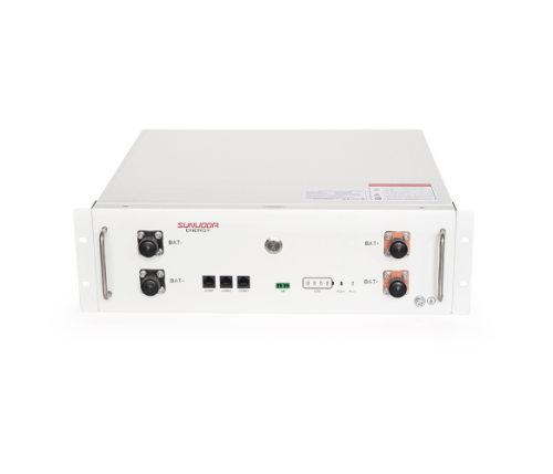 АКБ Акумулятор SUNWODA ATRIX-5 Lithium-Ion 51,2V 100AH 5000Wh BMS 100/100A CAN 2.0/RS485, 482x135x433мм 45кг без кабелів
