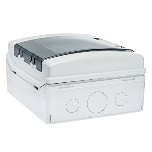 Розподільчий щит IDE 6 модулів IP65 з шинами N і PE 231x202x113 мм (CDN6PT/RR)