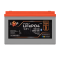 Акумулятор LP LiFePO4 12,8V - 100 Ah (1280Wh) (BMS 100A/50А) пластик LCD Smart BT