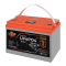 Акумулятор LP LiFePO4 12,8V - 100 Ah (1280Wh) (BMS 100A/50А) пластик LCD Smart BT