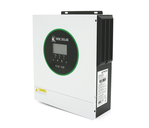 Гибридный однофазный инвертор HIM-1KW, 1000W, 12V, ток заряда 0-40A, 20-150V, MPPT (80А, 150 Vdc)
