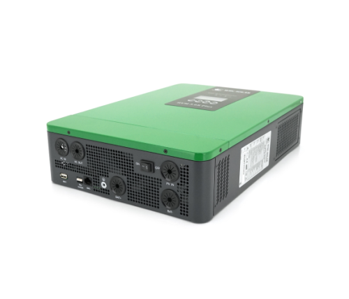 Гібридний однофазний інвертор HVM-3.6KW PLUS, 3600W, 24V, струм заряду 0-100A, 40-450V, MPPT (10А, 450 Vdc)