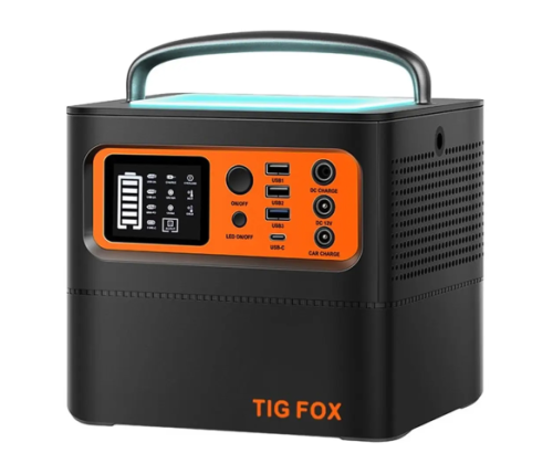 Портативне джерело живлення Tig Fox T500 потужність 540Вт, ємність 54000mAh, 210х190х190 мм, 5.5 кг