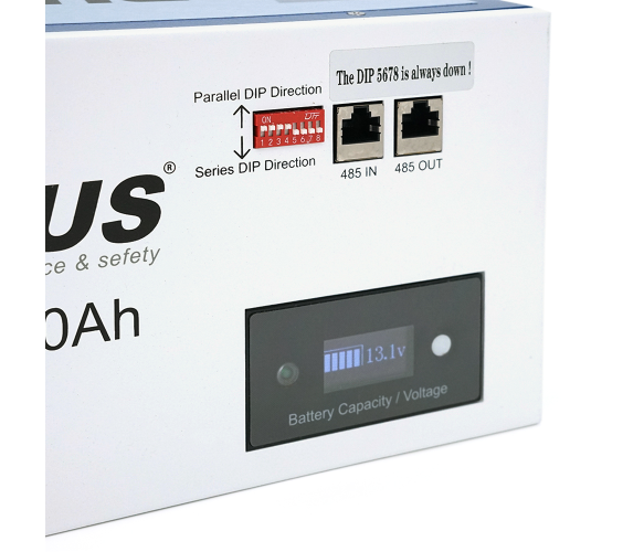 АКБ Аккумулятор ORBUS 12-100 LiFePO4 12,8V 100AH 100/100А 360x140x250мм 12кг