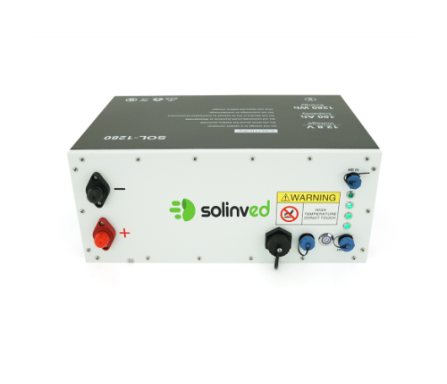 АКБ Акумулятор SOLINVED 12-100 Black LiFePO4 12,8V 100AH 100/100А 360x140x250мм 12,5кг