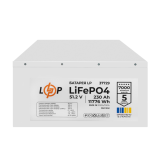 Акумулятор LP LiFePO4 51,2V - 230 Ah (11776Wh) (BMS JK 200A/100A) RM WH