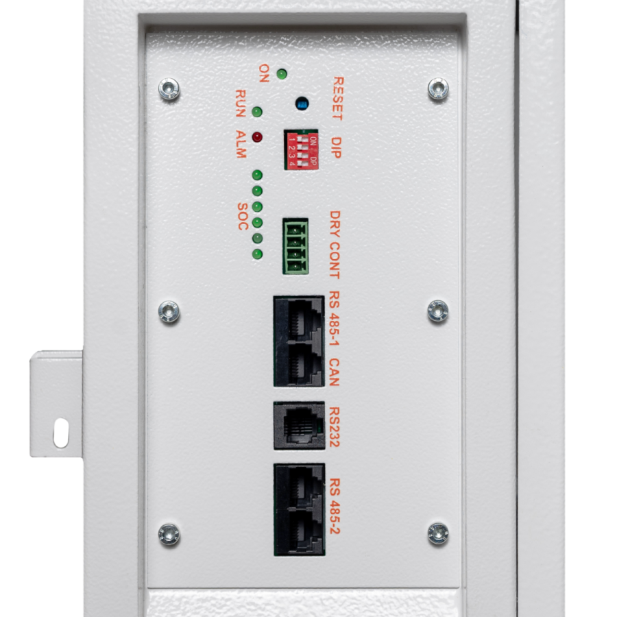 Акумулятор LP LiFePO4 51,2V - 100 Ah (5120Wh) (BMS 100A/50А) метал LCD Smart RS485/CAN JK настінний