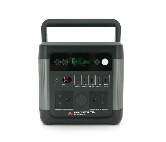 Портативне джерело живлення Voltronic 1,2 кВт Yard Force LX PS1200 з АКБ Li-ion 22,2V 43,5Ah 974Wh 248х190х245мм 9,8кг