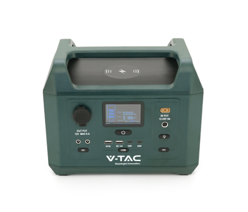 Портативне джерело живлення V-TAC VT-303N, 300W, LiFePO4 IRF32135 19.2V 15Ah/288Wh 249х171х208мм 4,3кг