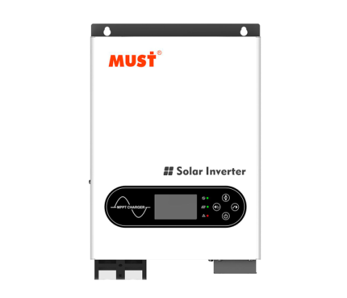 Гібридний інвертор MUST PV1800-1612 ECO, 2000VA/1600W, 12V, струм заряду 16-80А, MPPT 80А, 290*367*111мм, 6,4 кг