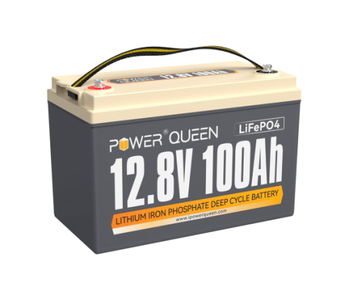 АКБ Аккумулятор Power Queen 12-100 LiFePO4 12V 100AH H190, 1280Wh, BMS 100A, 385*177*188мм 10кг