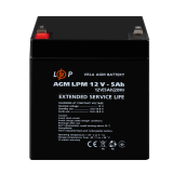 Акумулятор AGM LPM 12V - 5 Ah