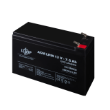 3863 Акумулятор AGM LPM 12V - 7.2 Ah