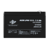 Акумулятор AGM LPM 12V - 7.5 Ah