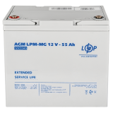 Акумулятор мультигелевий LPM-MG 12V - 55 Ah