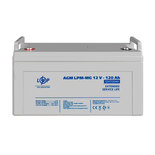 Акумулятор мультигелевий LPM-MG 12V - 120 Ah