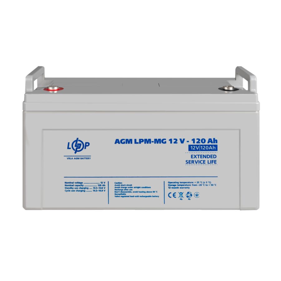 Акумулятор мультигелевий LPM-MG 12V - 120 Ah