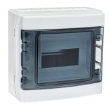 Розподільчий щит IDE 8 модулів IP65 з шинами N і PE 231x238x118 мм (CDN8PT/RR)