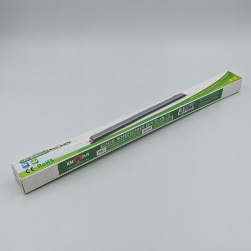 Блок живлення BIOM 12В 48Вт 4А IP67 BPFS-48-12 Stick мет. герм.