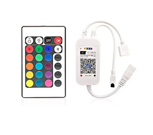 Контролер RGB PROLUM (Wi-FI, IR 24 кнопок 12A)
