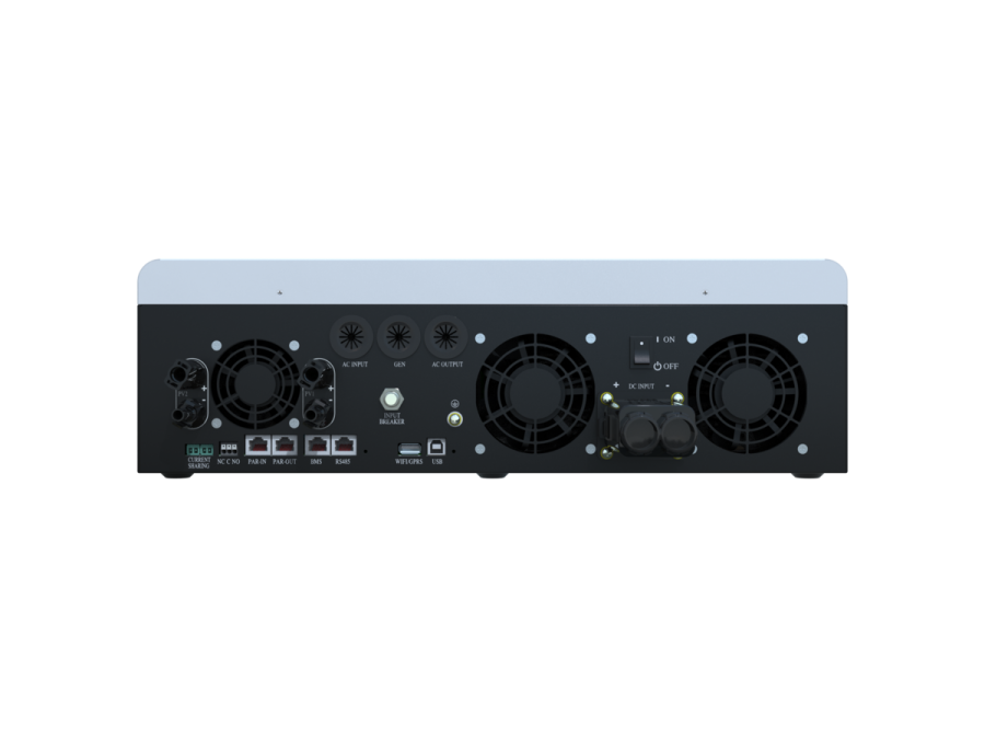 Комплект off-grid інвертор M6000H-48-BP 6 кВт 230В + акумуляторна батарея STR5L-A1 5 кВт Sacolar