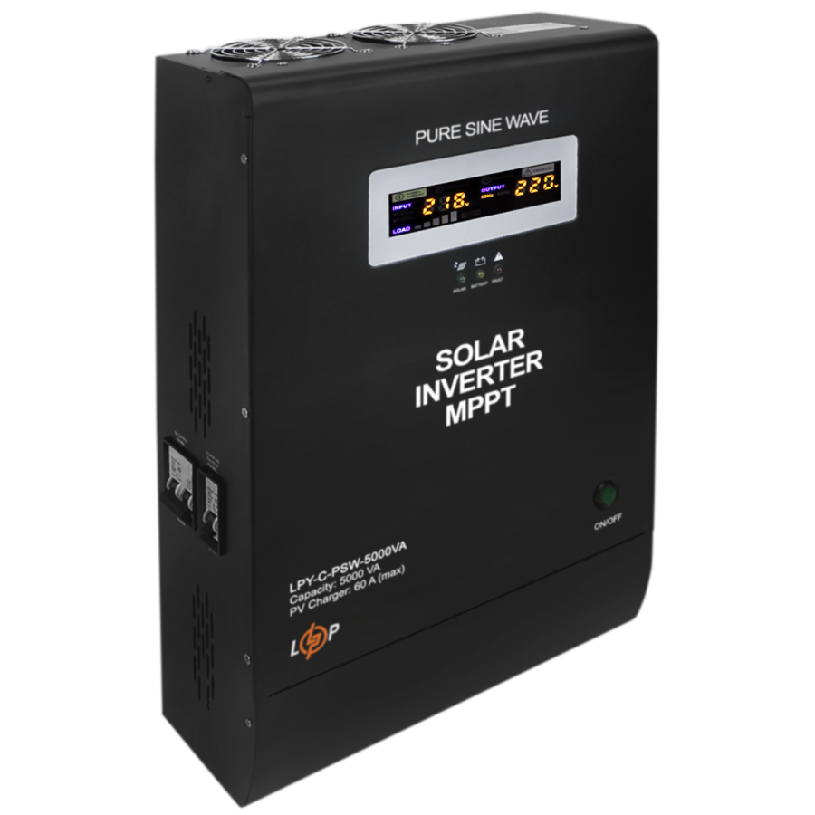 Сонячний інвертор (ДБЖ) LogicPower LPY-C-PSW-5000VA (3500W) MPPT48V