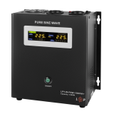 ДБЖ з правильною синусоїдою 24V LPY-W-PSW-1500VA+(1050Вт)10A/15A