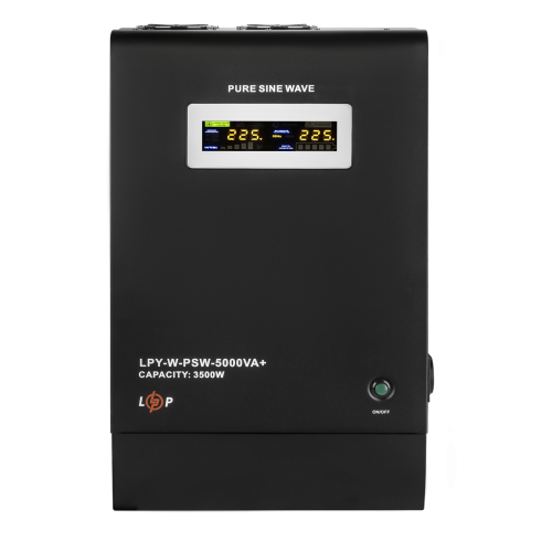 4148 ДБЖ з правильною синусоїдою 48V LPY-W-PSW-5000VA+(3500Вт)10A/20A
